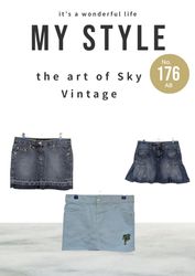 Y2K Denim Skirts (AB 176)