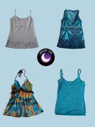 Y2K Baby Blue Tops mix (M-607)
