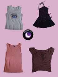 Y2K soft girl era cami tops mix (M-608)