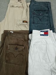 HD1129 Herren Markierte Vintage Cargo-Hosen