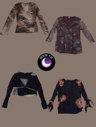 Núcleo Y2K Forest ft tops de estampa animal mix (M..