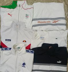 Branded track suit and windbreaker