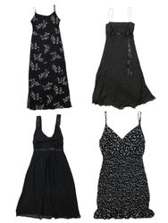 Vestidos y2k Negros y Lindos