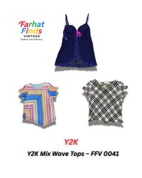 Y2K Mix Wave Tops - FFV 0041