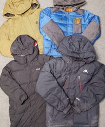 Kappa and fila puffer jacket