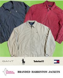 Branded Harrington Jackets including Polo Ralph La..