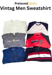 Vintage Herren Sweatshirt Bundle – Gemischte Marke..