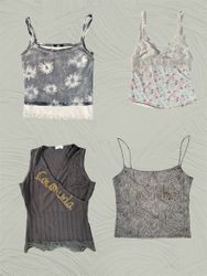 Y2K pretty  camisole (TS:702)