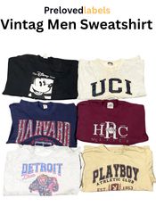 Vintage Men’s Sweatshirt Bundle & etc WCV 142