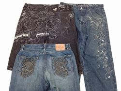 CR5071 Classic Vintage Designer Jeans And Shorts