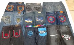 CR5072 Vintage Iconic Designer Jeans And Shorts