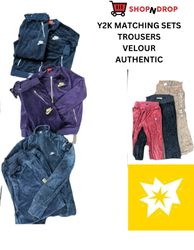 ENSEMBLES ET PANTALONS VINTAGE EN VELOUR SD 185