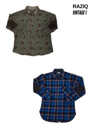 Chemises en flanelle de marque mixte