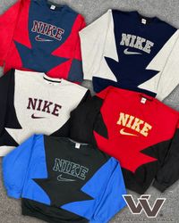 Nike Rework Style Patchwork Sweatshirts - #05925