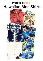 Pacote de Camisas Havai Vintage Masculinas