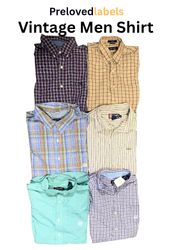 Pacote de Camisas Masculinas Vintage