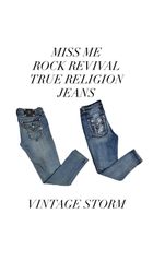 Miss Me Rock Revival True Religion Jeans - VS001