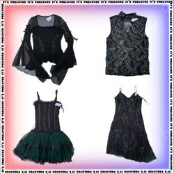 Dark Fairy tops, dresses, skirts (SS-1223)