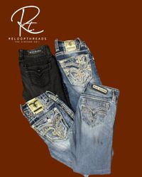 RT1202 Rock Revival Mix Jeans