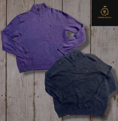 Maglione Polo Ralph Lauren con mezza zip