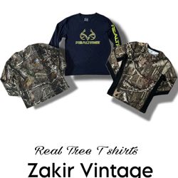 Camisetas de árvore real