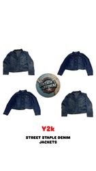 Y2K Street Staple Denim Jackets