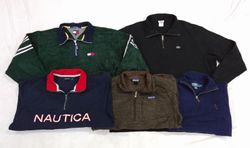 CR5097 Retro Casual Quarter Zipper Bundle