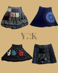 Y2k skirts printed (YV-265)