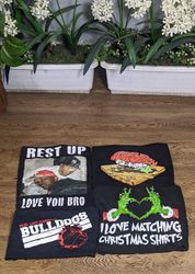 Old school black tees