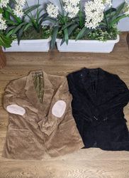 Manteaux en velours corduroy pour hommes