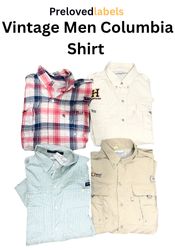 Vintage Herrenhemd Bundle – Columbia