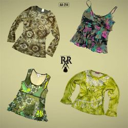 Y2K The Nature Vibe Mix Tops (AA-214)