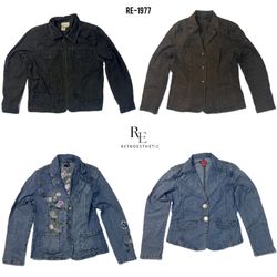 Veste en denim Y2K IT Girl (RE-1977)