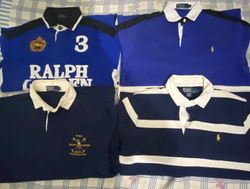 Camisa de polo de rugby para hombres