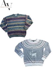 Vintage coogi style sweaters