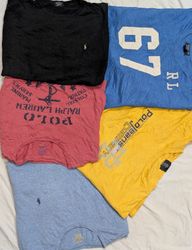 RALPH LAUREN Crew Neck T-shirts