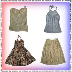 Gossip Girl Y2k tops, dresses, skirts (SS-1227)
