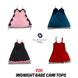 Camisetas Cami Y2K Midnight Babe - EV0935