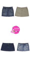 Jupes mini en denim Y2k signature
