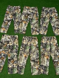 Rework style carhartt camouflage cargo trousers