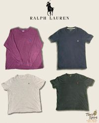 RALPH LAUREN Polo Camisetas de Gola Redonda/Gola e..
