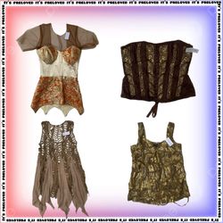 Forest Fairy tops, dresses, skirts (SS-1230)