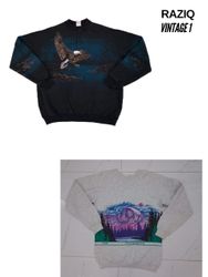 Vintage Printed Sweatshirts