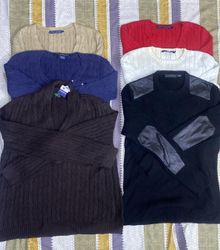 Ralph Lauren cable knit sweaters