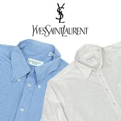 Ysl Christian Dior Burberry shirt