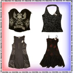 Glitter Grunge Princess tops, skirts and dresses (..