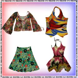 Groovy Girl Energy tops, skirts and dresses (SS-12..