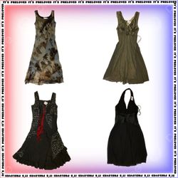 Wednesday  Noir Dresses (SS-1237)
