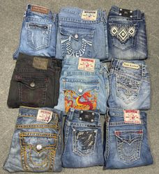 True Religion Miss Me Rock Revival jeans