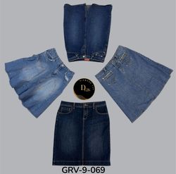 Jupe Midi en Jean Classique – Tenue de Streetwear ..